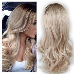 Blonde Ombré Synthetic Hair Wig